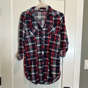 Ardene plaid dress. Lightly used. Size small